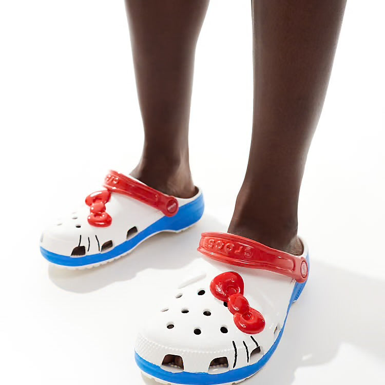 Crocs kids x hello kitty