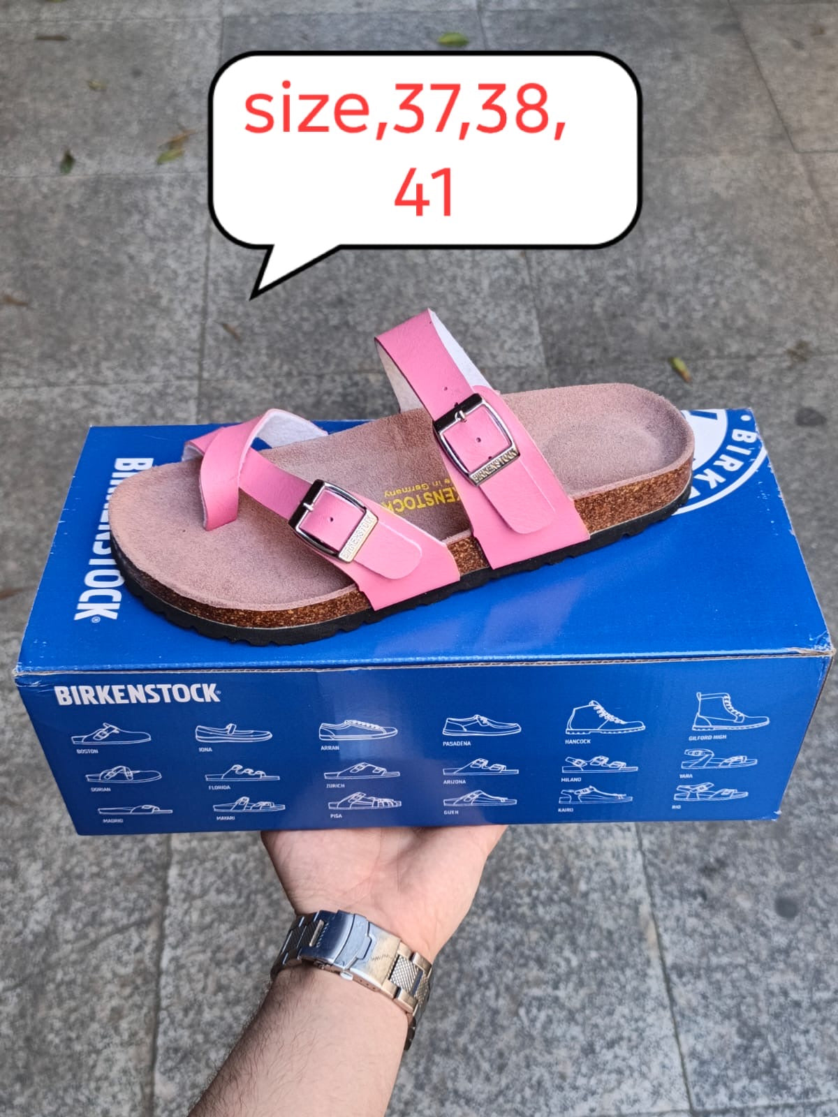 Birkenstock women mayari Sandal pink (clone to original) made in Germany