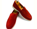 Loro piana red  loafers (copy a)