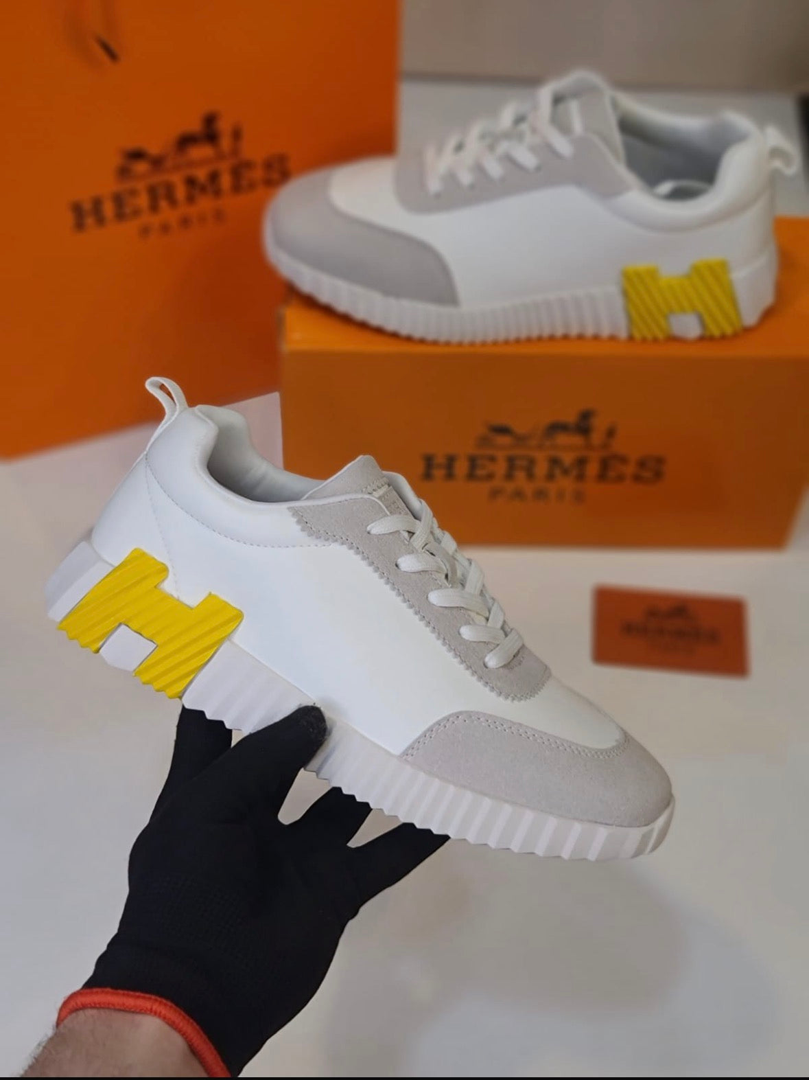 Hermes bounce white (master quality)