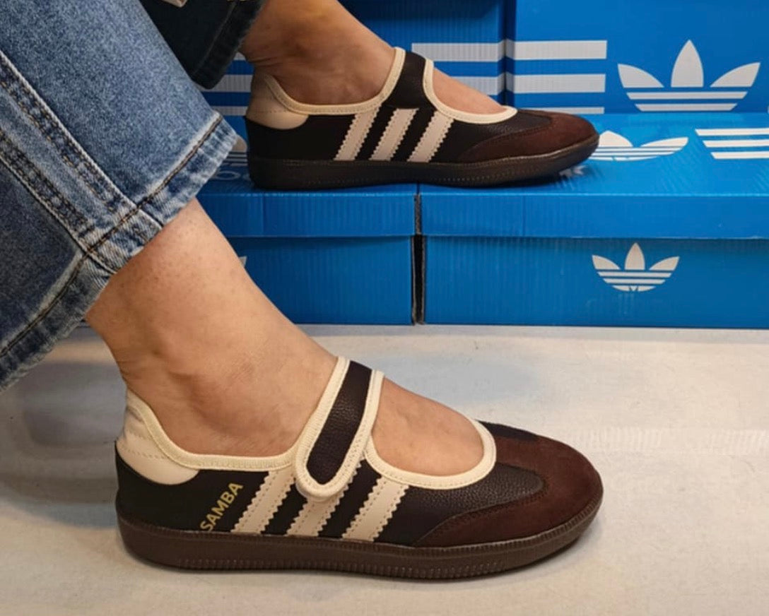 WMNS SAMBA OG MARY JANE burgundy
