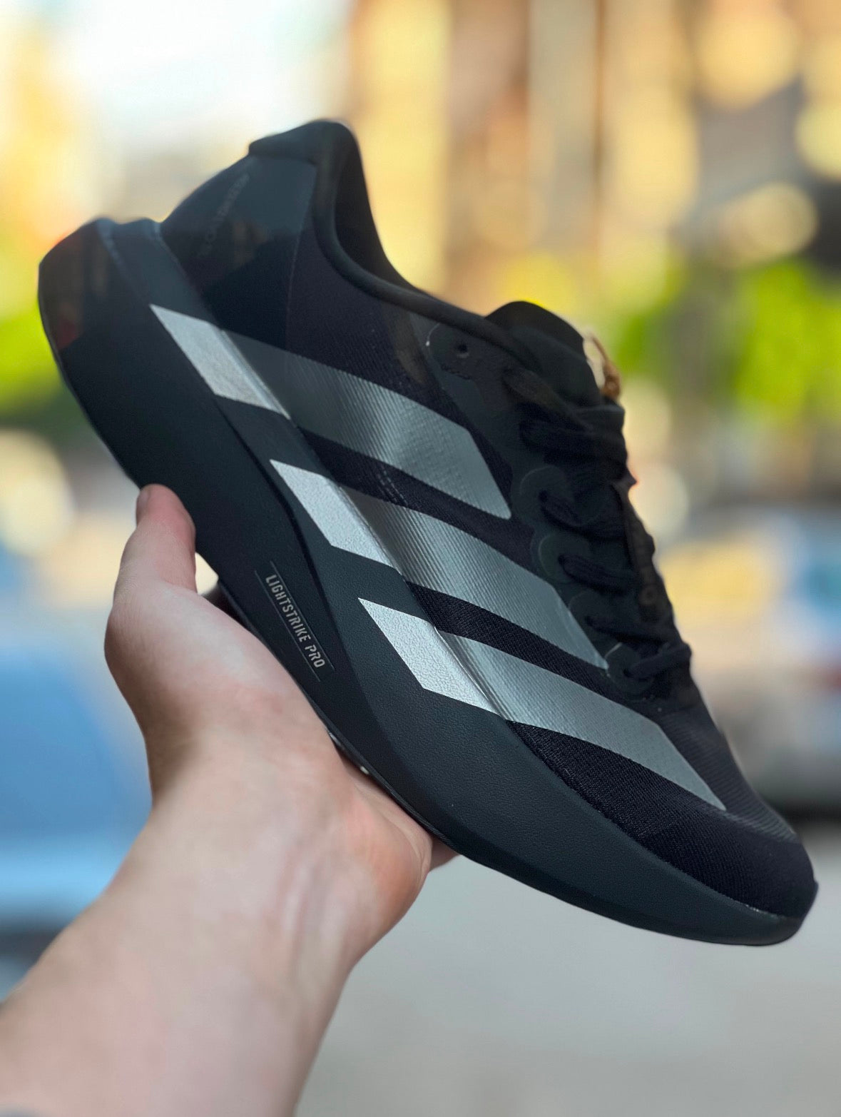 Adidas Men's Adizero Evo SL in Black / grey (Master Quality)