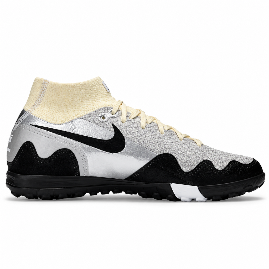Nike x Patta Zoom Mercurial Superfly Elite White,Black (k) (100% original)