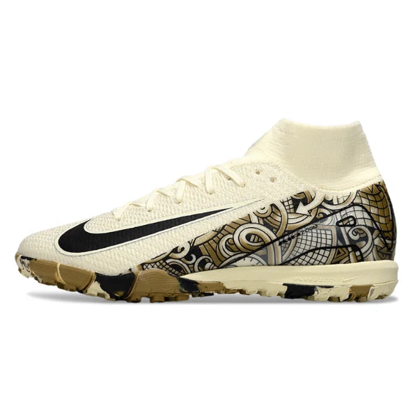 Nike Zoom Mercurial Superfly 10 Elite Beige Turf TF (k) (100% original)