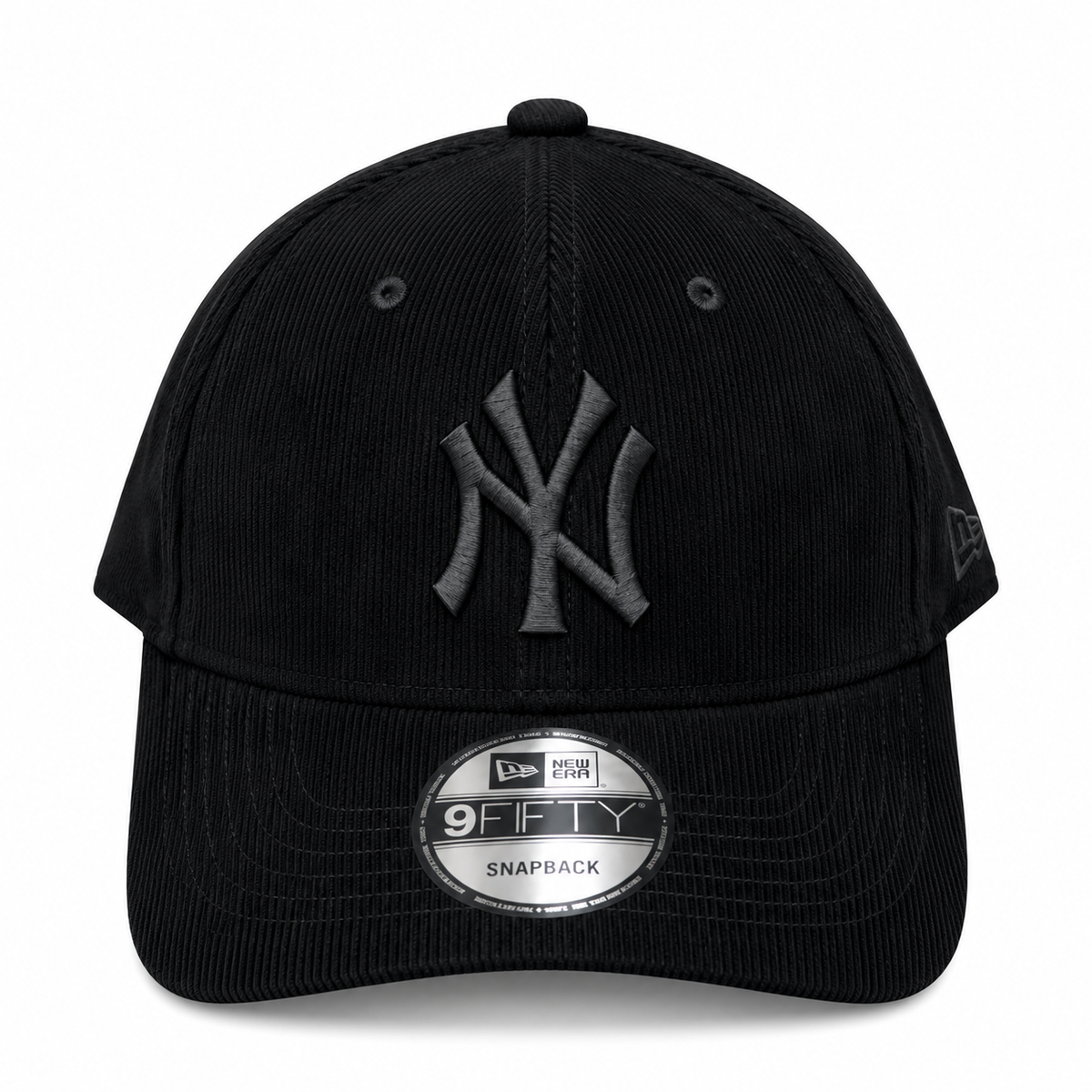New York Yankees black corduroy New Era 9FORTY