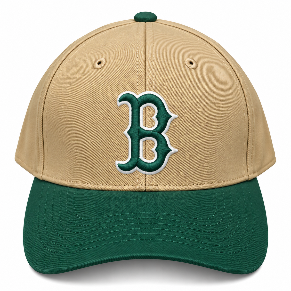 Boston Red Sox beige and dark green