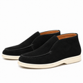 Loro piana black autumn loafers (AAA+ quality) genuine seude