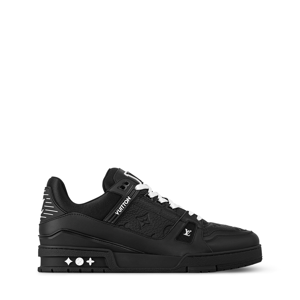 LV Trainer Sneaker  black  (fabric original )
