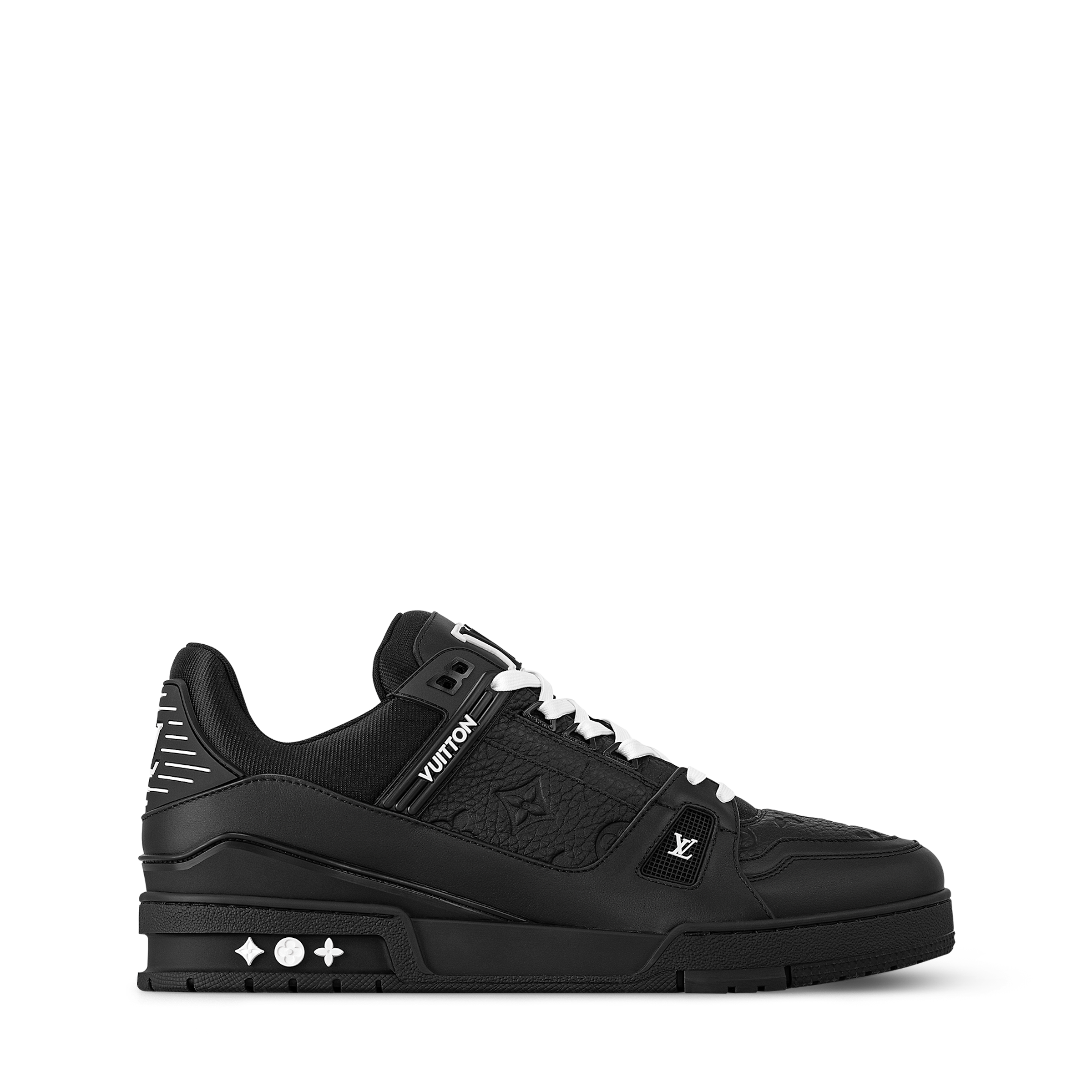 LV Trainer Sneaker  black  (fabric original )