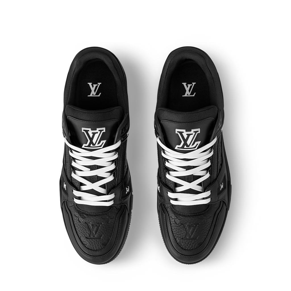 LV Trainer Sneaker  black  (fabric original )