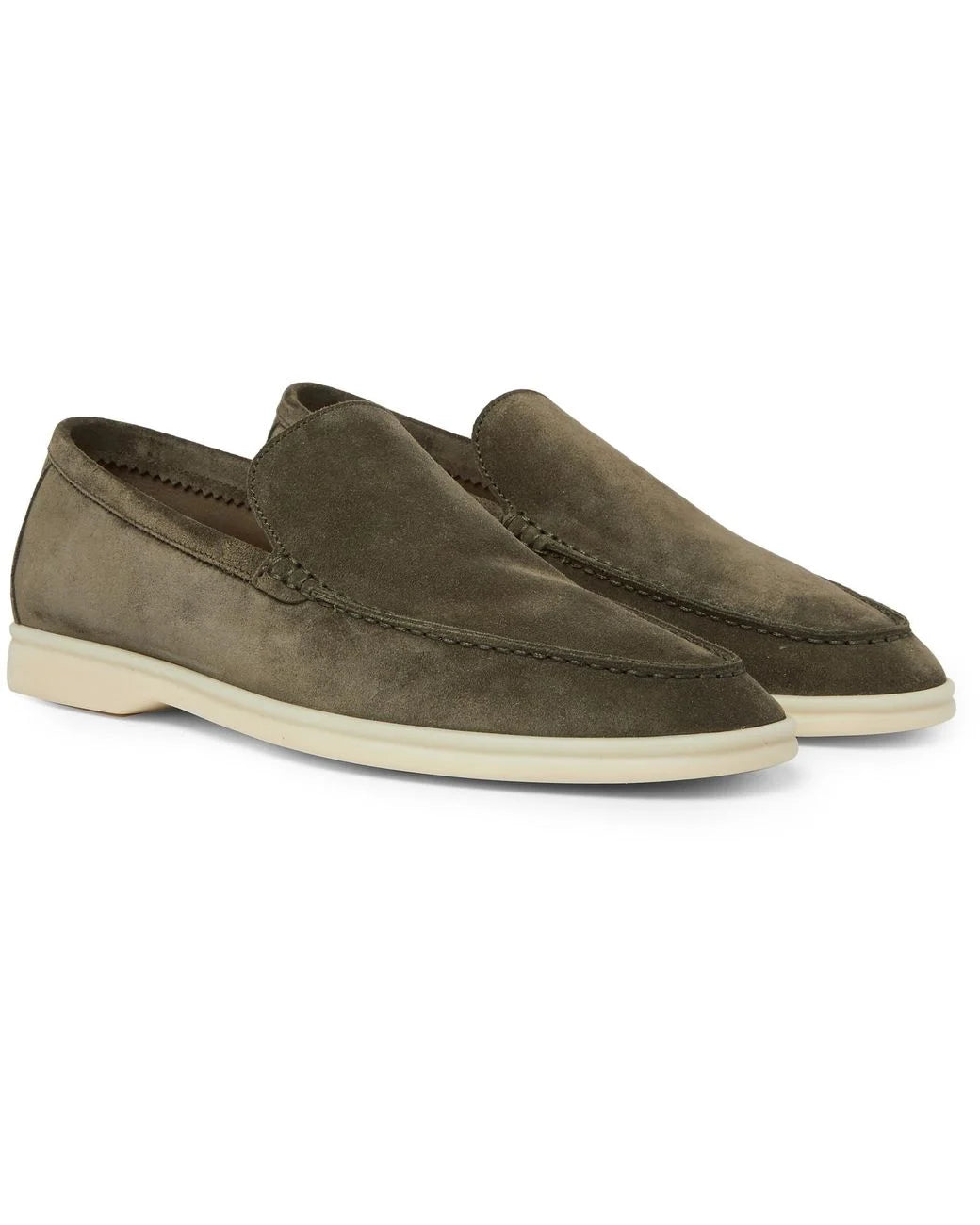 Loro piana olive loafers (copy a)