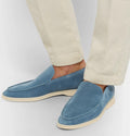 Loro piana baby blue  loafers (copy a)