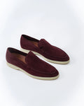 Loro piana burgundy  loafers (copy a)