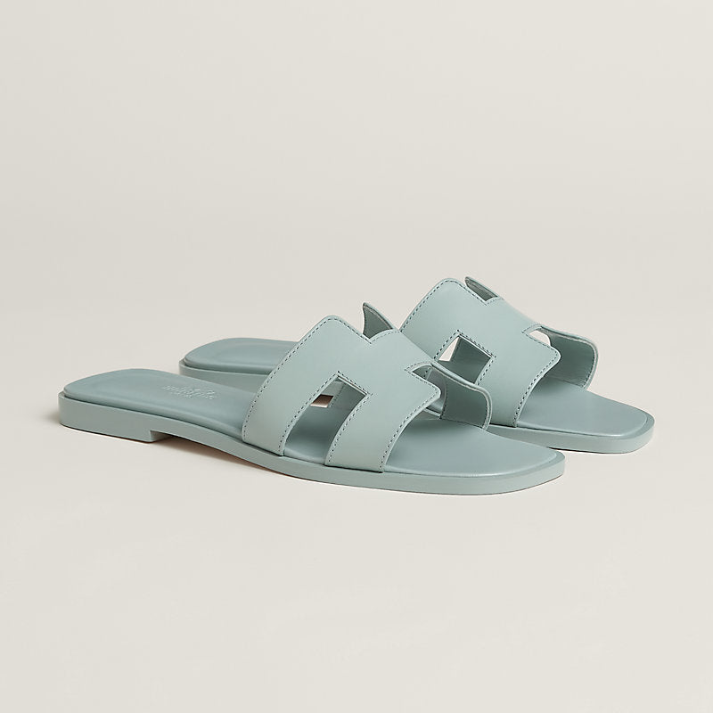 Hermes sandals baby blue  (copy a)