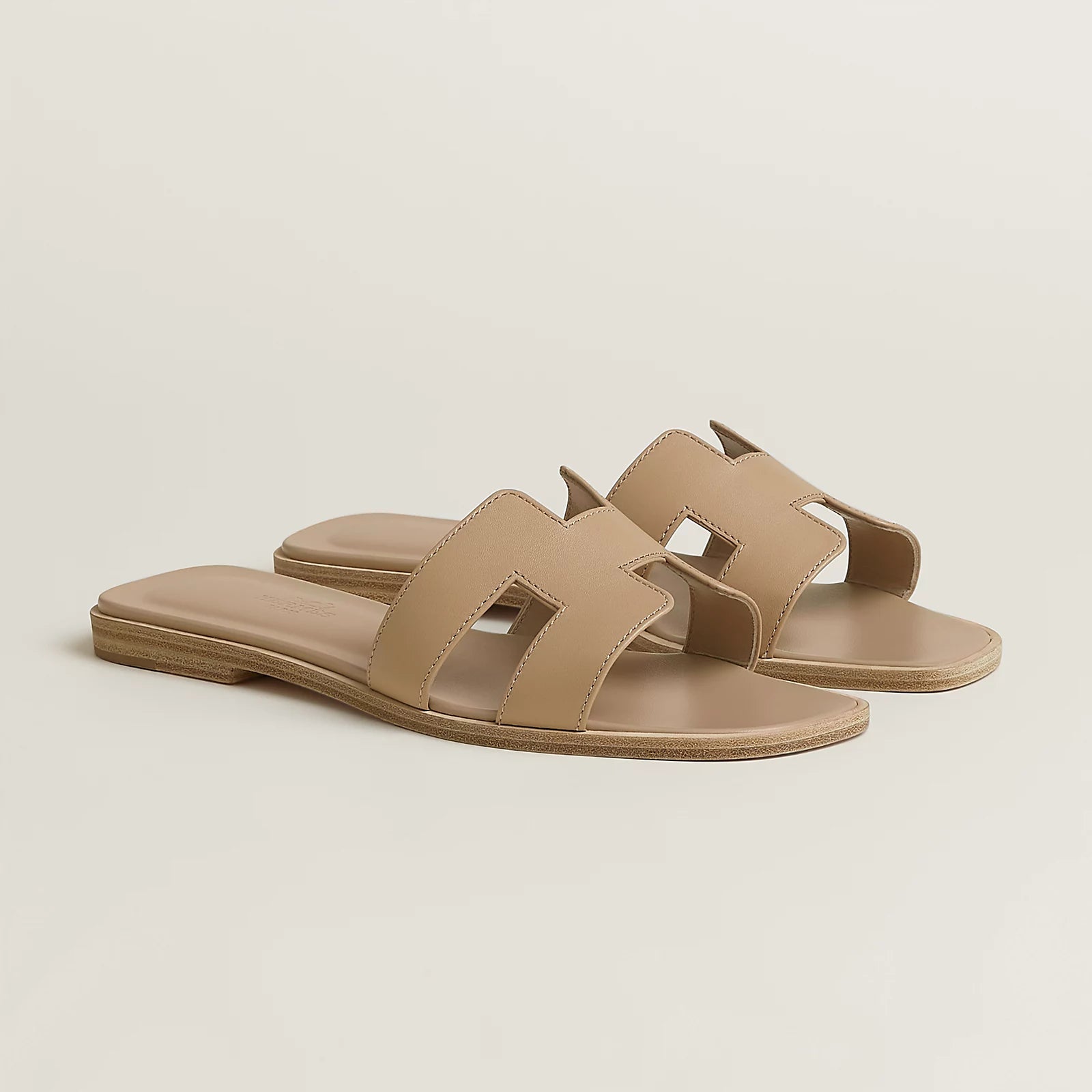 Hermes sandals beige (copy a)