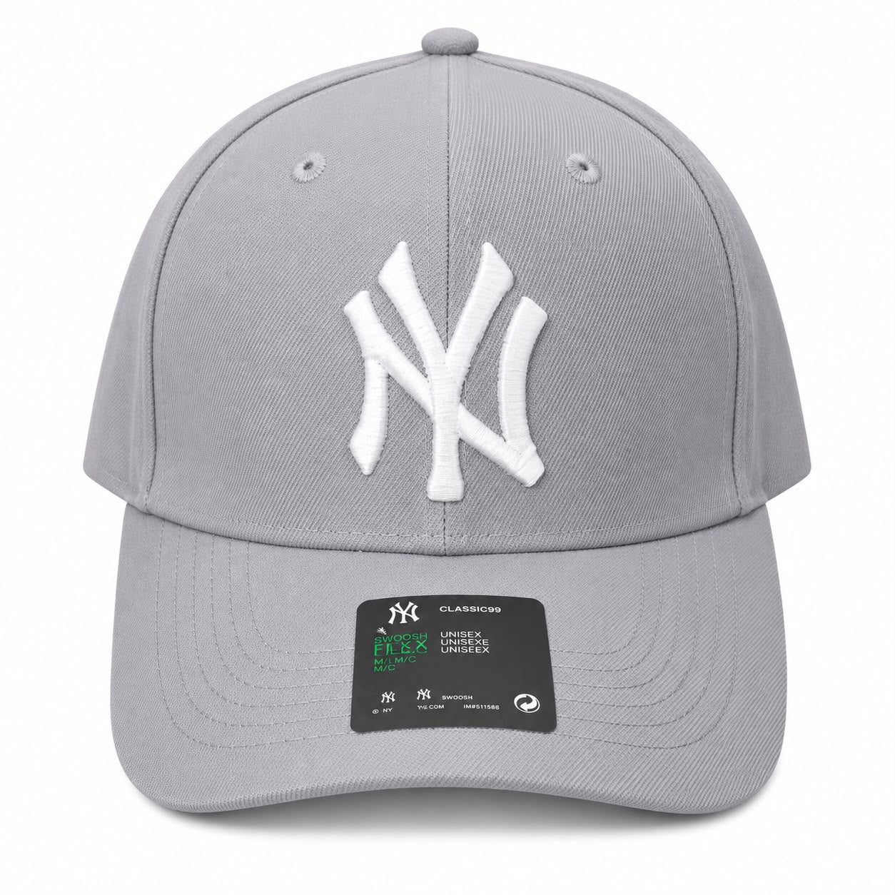 Grey NY Yankees cap