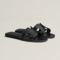 Hermes sandals black(copy a)