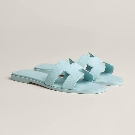 Hermes sandals baby blue  (master quality)