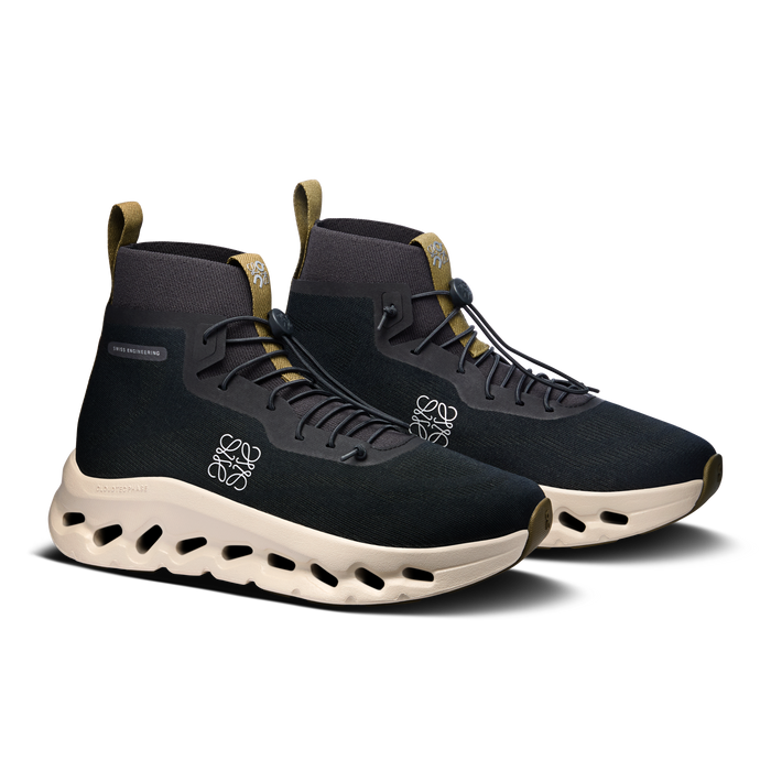 On cloud cloudtilt hi Loewe black and Biege (original with barcode)