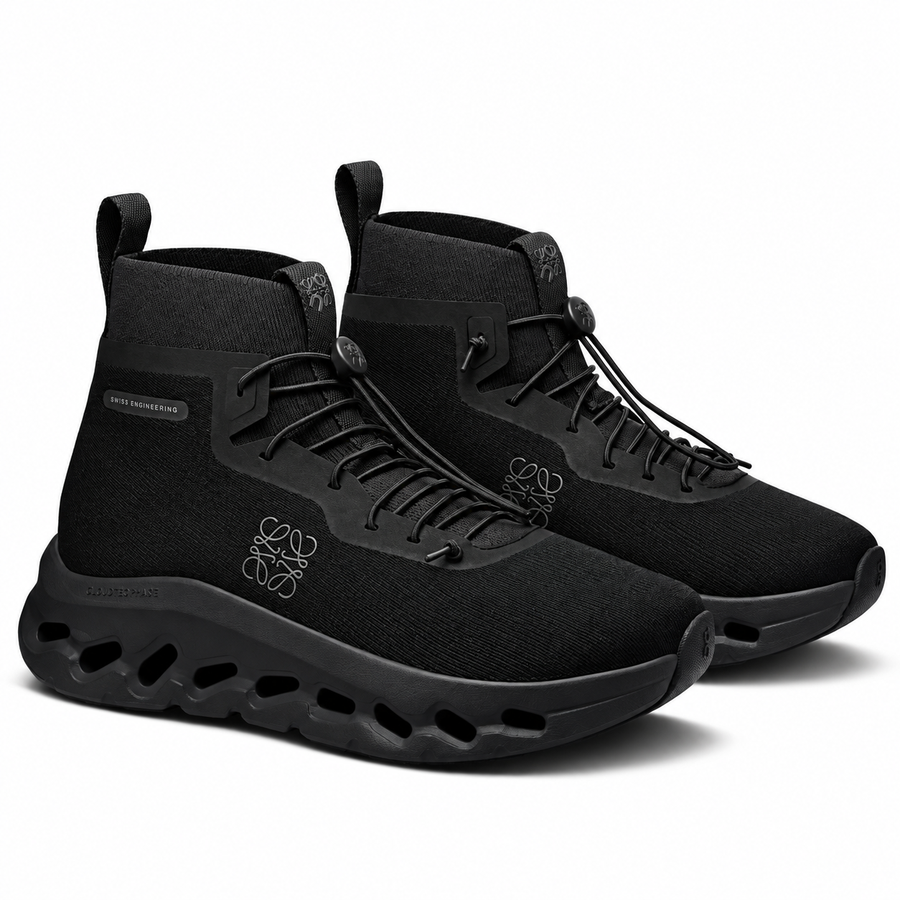 On cloud cloudtilt hi Loewe full black (original with barcode)