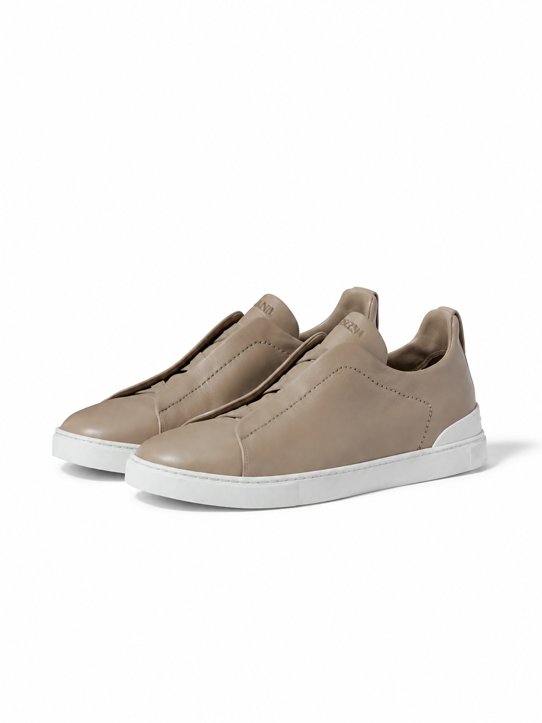 Zegna Triple Stitch deerskin Biege (master quality)