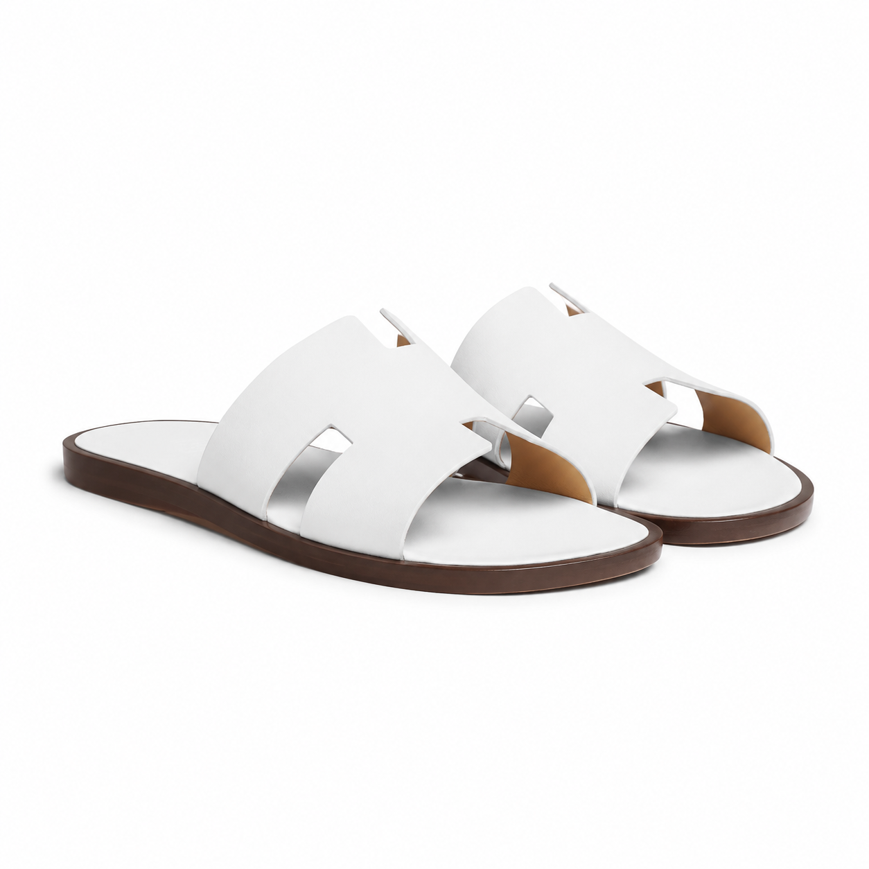 Hermes Izmir Sandal white (master quality)