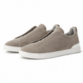 Zegna Triple Stitch grey Suede (master quality)