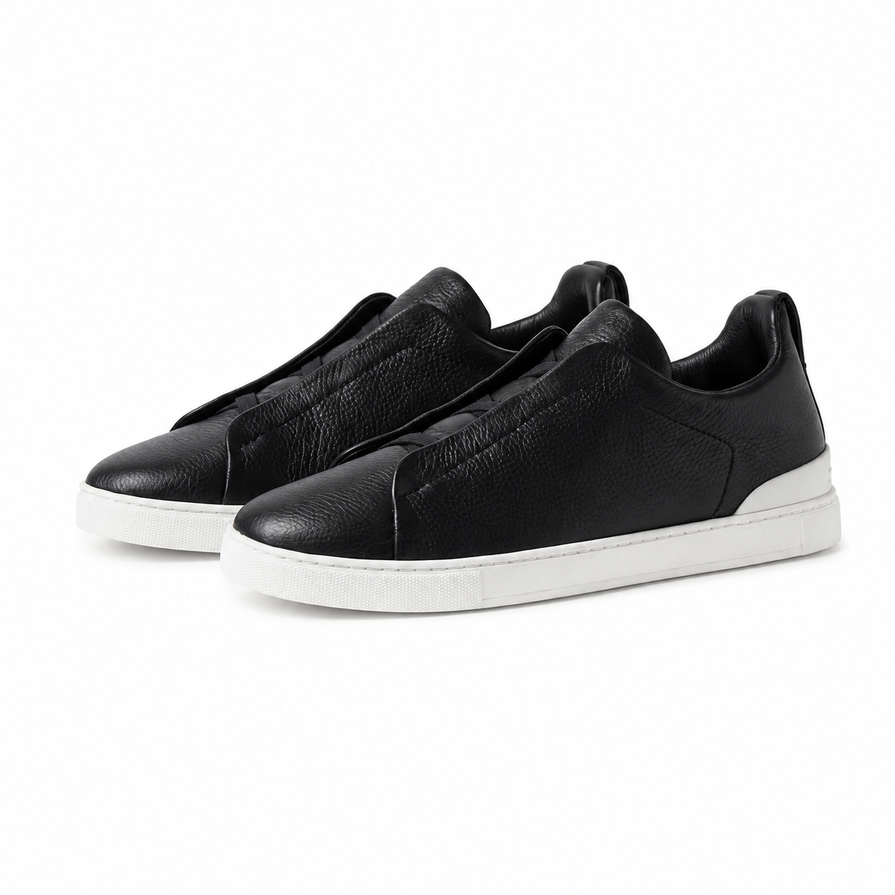 Zegna Triple Stitch Leather
Sneaker Navy  (master quality)