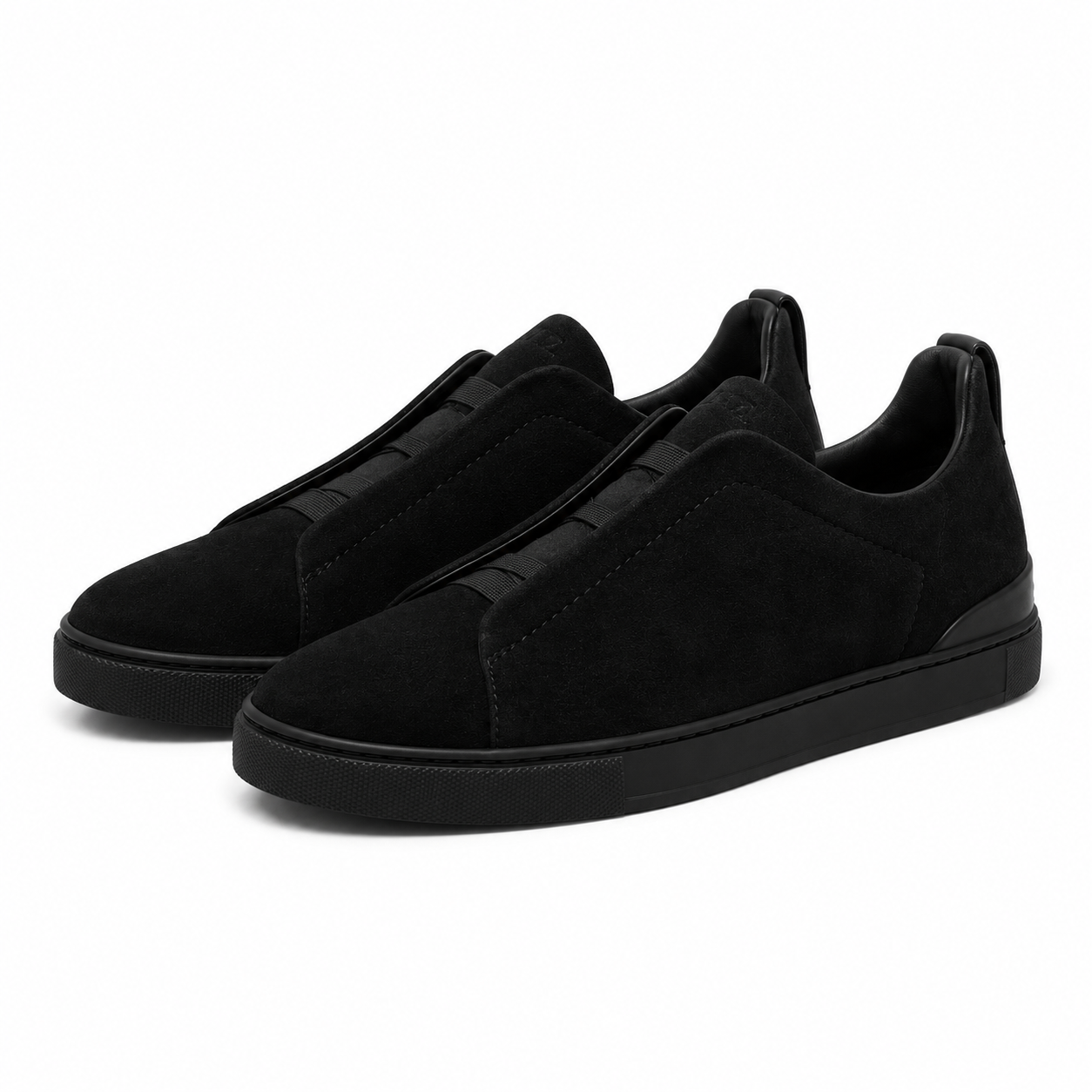Zegna Triple Stitch Black
Suede (master quality)