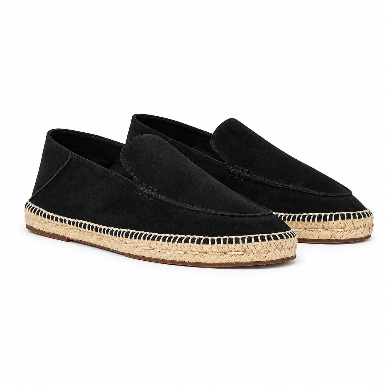 Loro piana black Seaside Walk Espadrille (master quality )