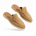 S1 SABO Biege (100% Genuine Suede Leather)