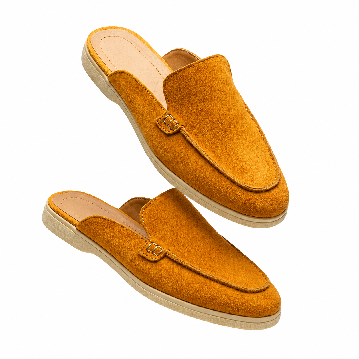 S1 SABO orange (100% Genuine Suede Leather)