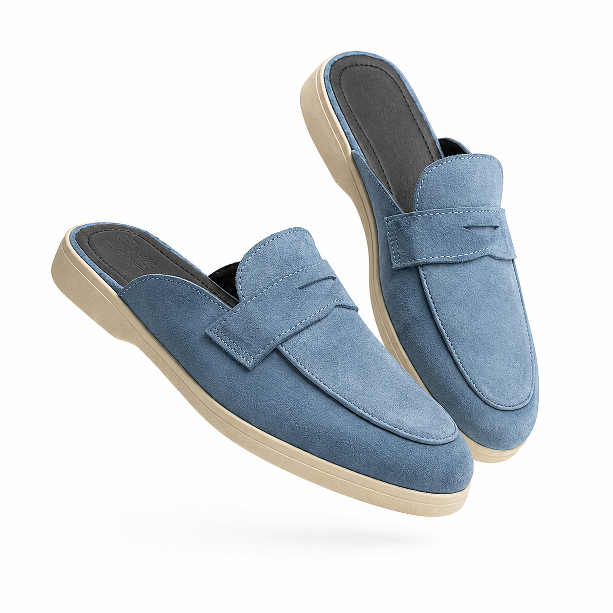 S5 SABO baby blue (100% Genuine Suede Leather)
