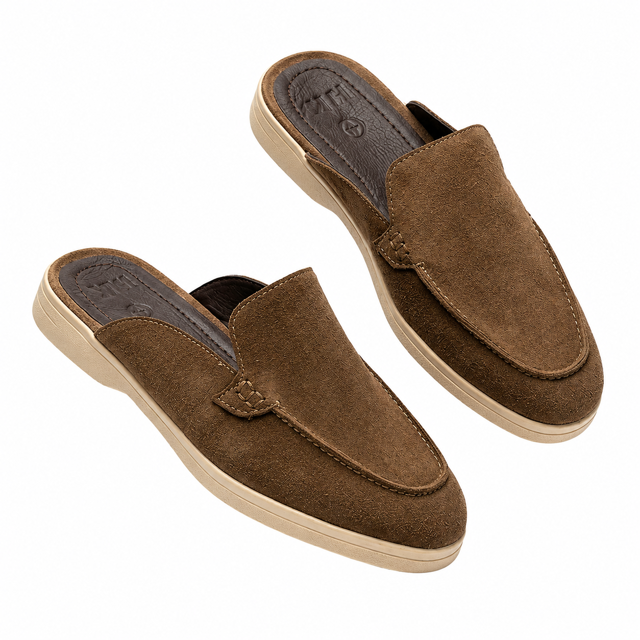 S1 SABO khaki (100% Genuine Suede Leather)