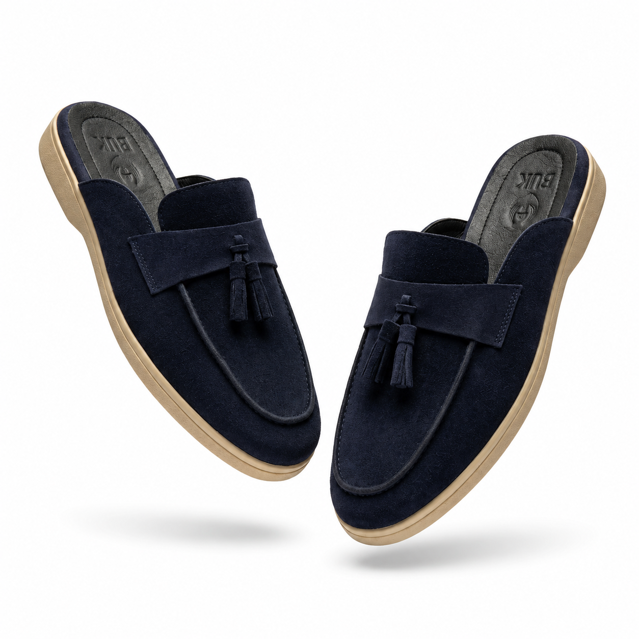 S7 SABO Navy (100% Genuine Suede Leather)