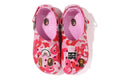 bape x crocs pink