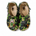 bape x crocs green