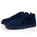 Christian Louboutin navy suede mirror to original