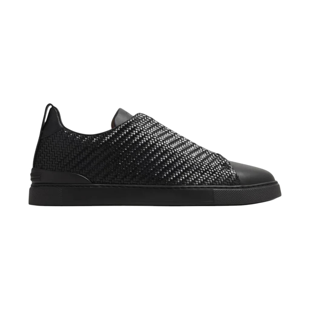 Zegna Woven leather upper (mirror to original)