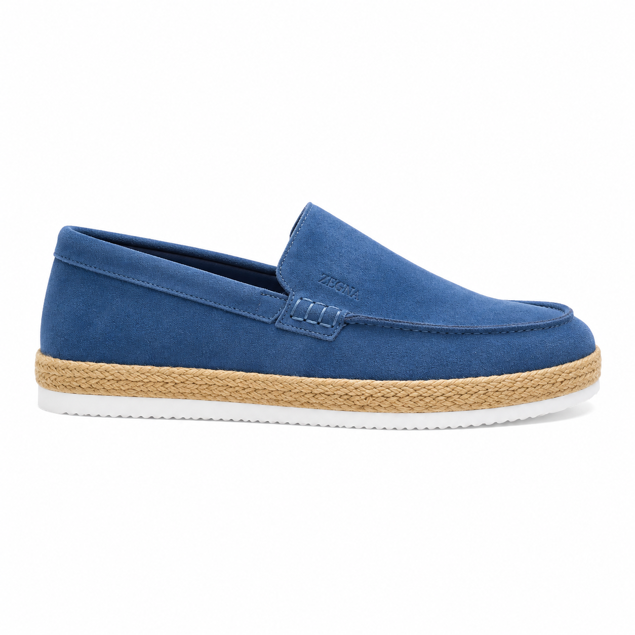 Zegna loafers blue (AAA Quality )