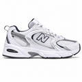 New balance 530 metallic silver and navy (100% original )