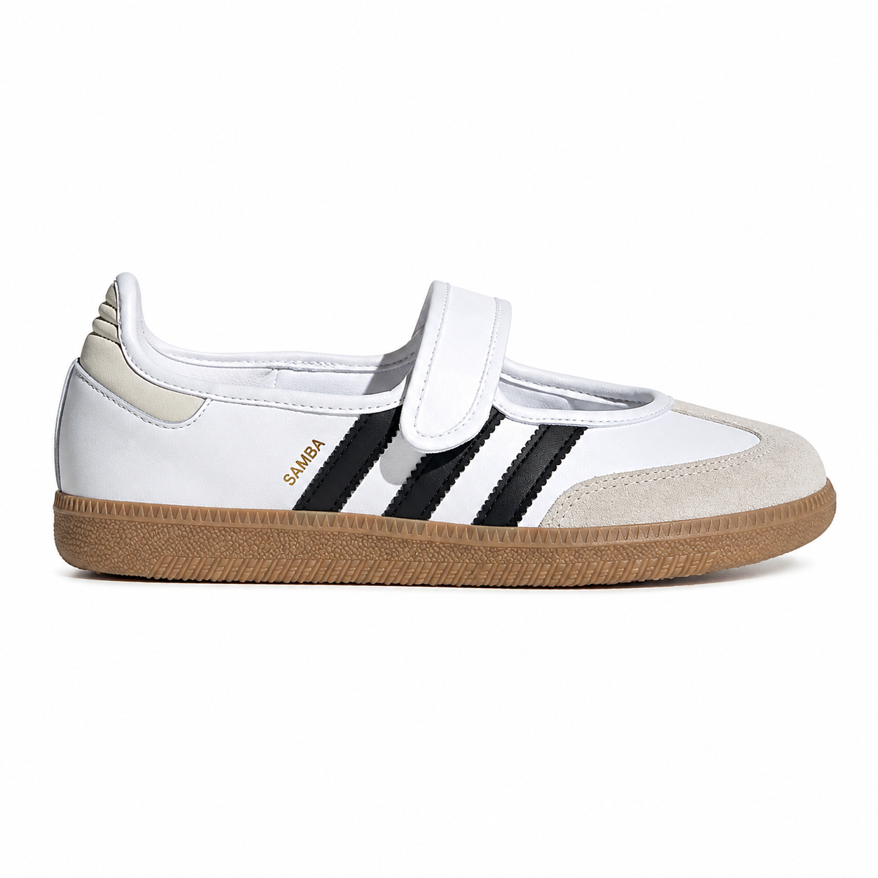 Samba Jane in Cloud White, Alumina, & Core Black (Master quality)