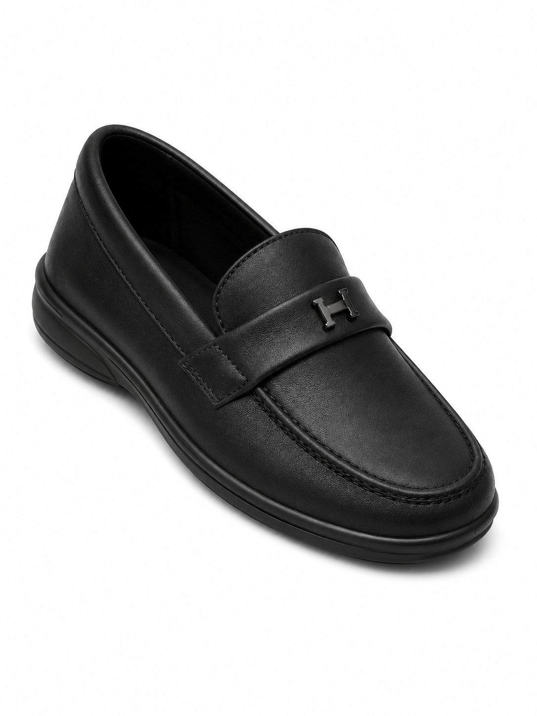 Hermes loafer black(AAA quality )