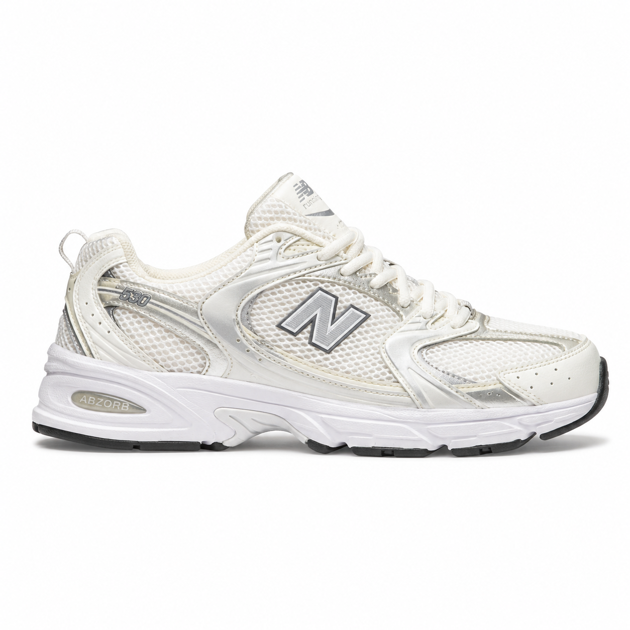 New balance 530 off white /silvery (fabric original)