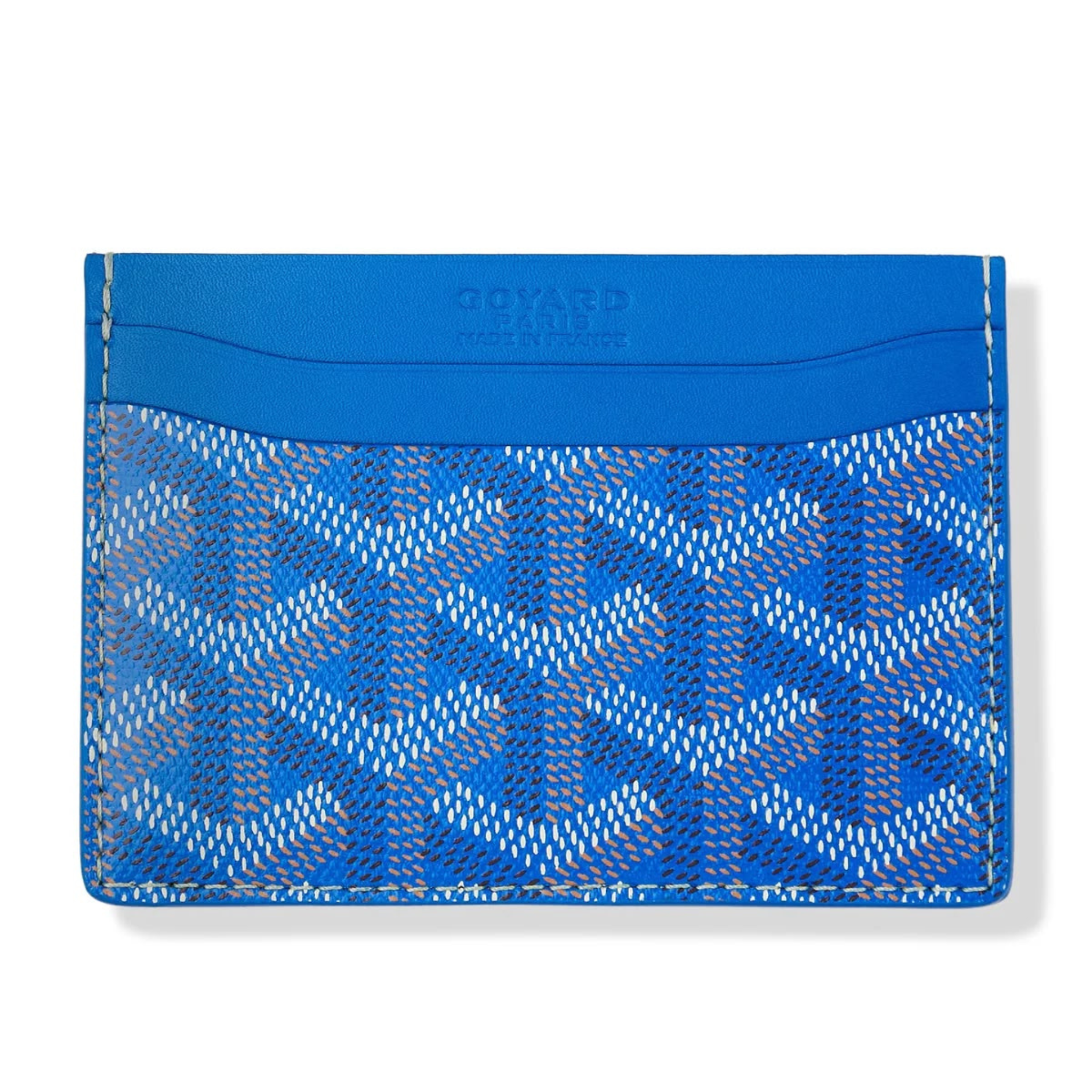 Goyard saint Sulpice wallet blue