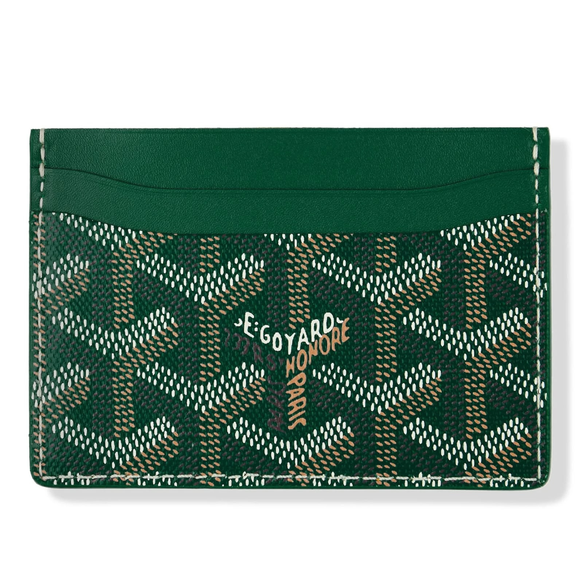 Goyard saint Sulpice wallet green