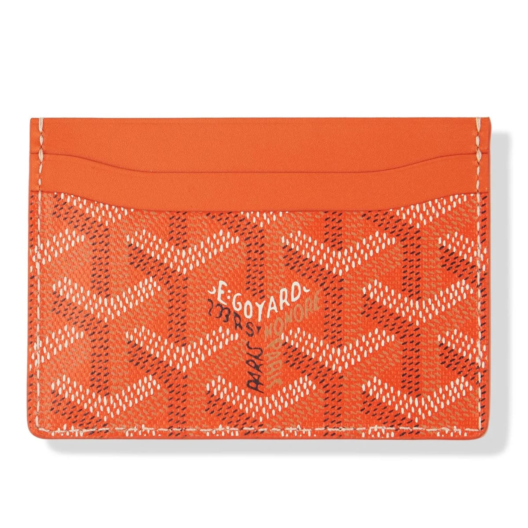 Goyard saint Sulpice wallet orange