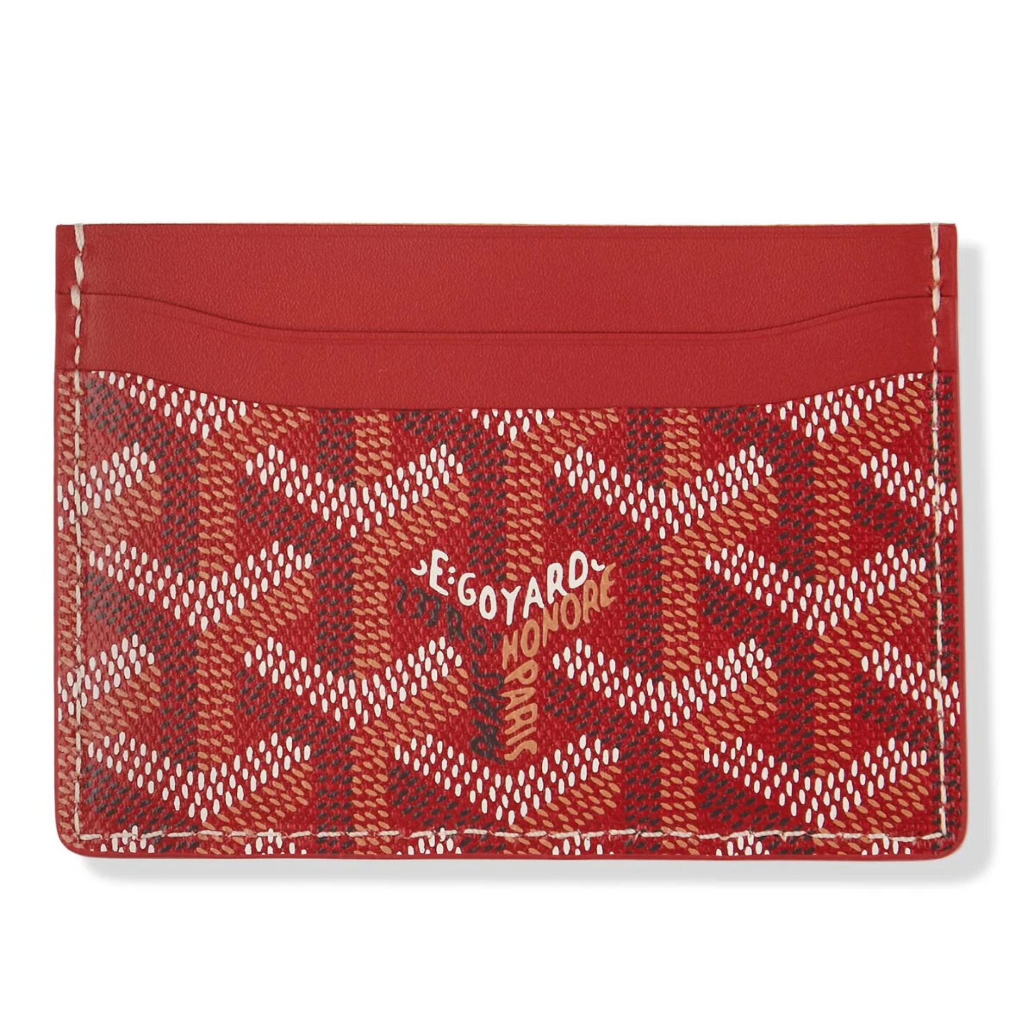 Goyard saint Sulpice wallet red